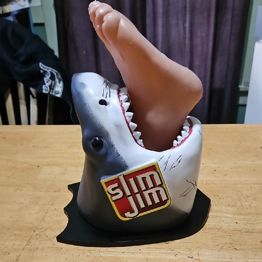 Slim Jim Shark Attack Display